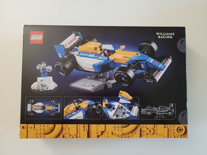 LEGO Icons 10353 - Williams Racing FW14B et Nigel Mansell - photo numéro 2