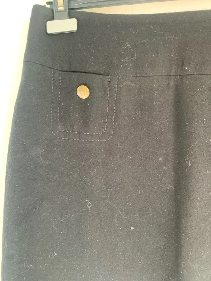 Mini jupe droite Esprit en laine - photo numéro 2