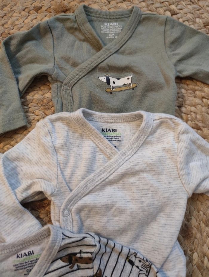 Lot de 5 bodies naissance manches longues - photo numéro 3