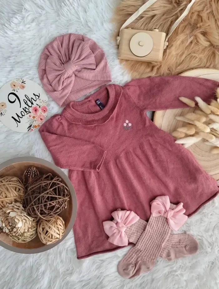 Ensemble complet 3 pièces Sergent major fille 9 mois 🎀 - photo numéro 2