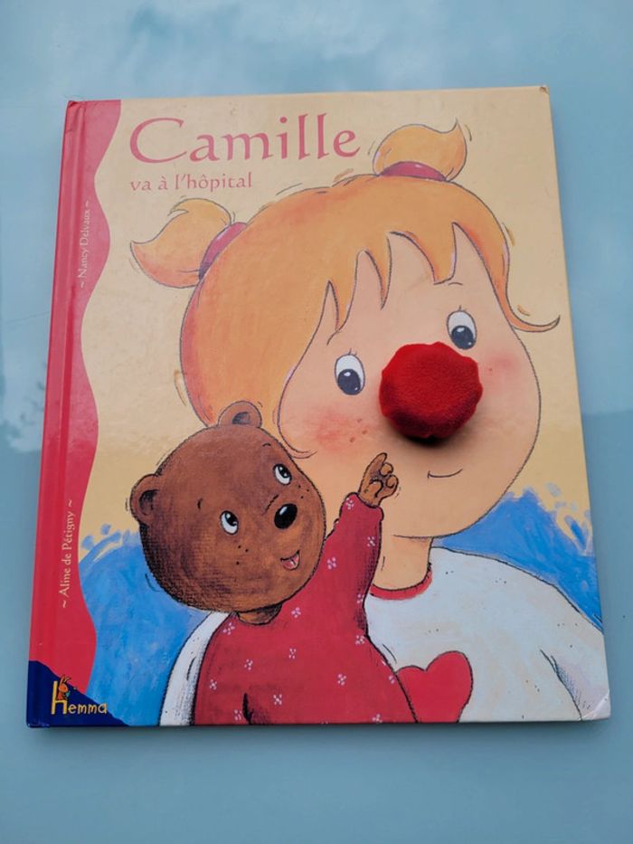 Livre animé d'un nez rouge Pouet pouet 🤡 grand format, Camille va à l'hôpital (36) - photo numéro 2