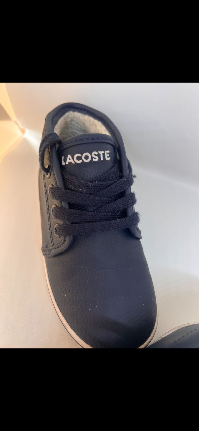 Basket Lacoste taille : 26 - photo numéro 2