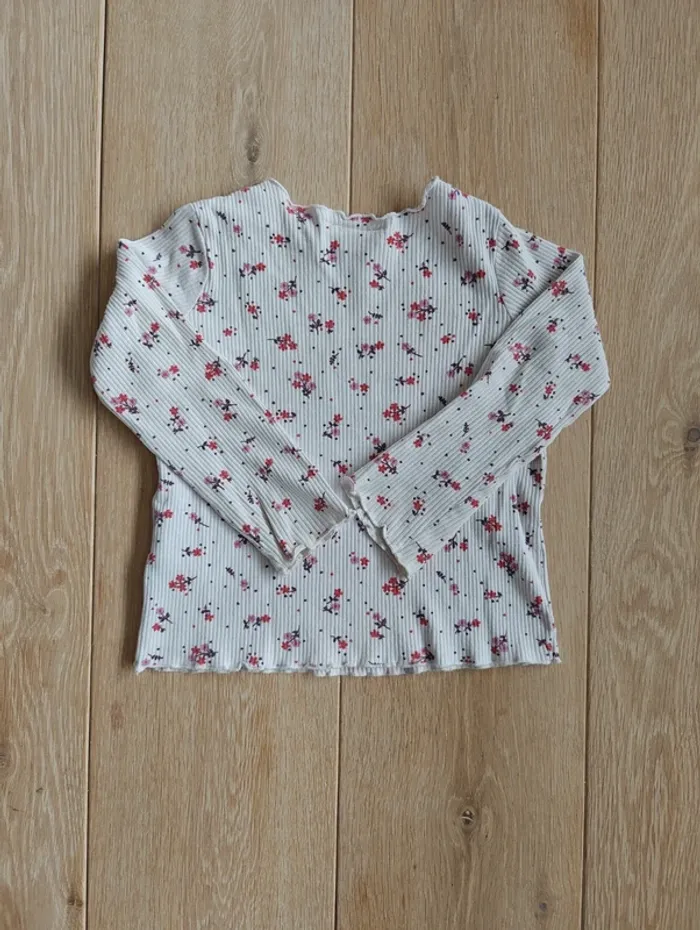 Tee shirt floral Du pareil au même - photo numéro 3
