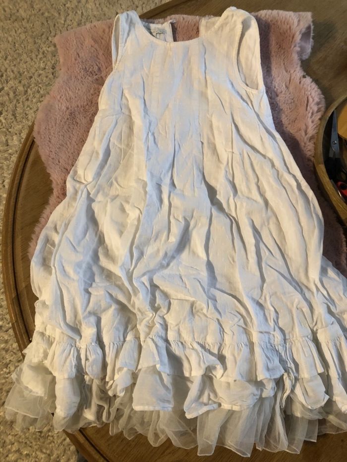 Robe ceremonie 10 ans blanche - photo numéro 2