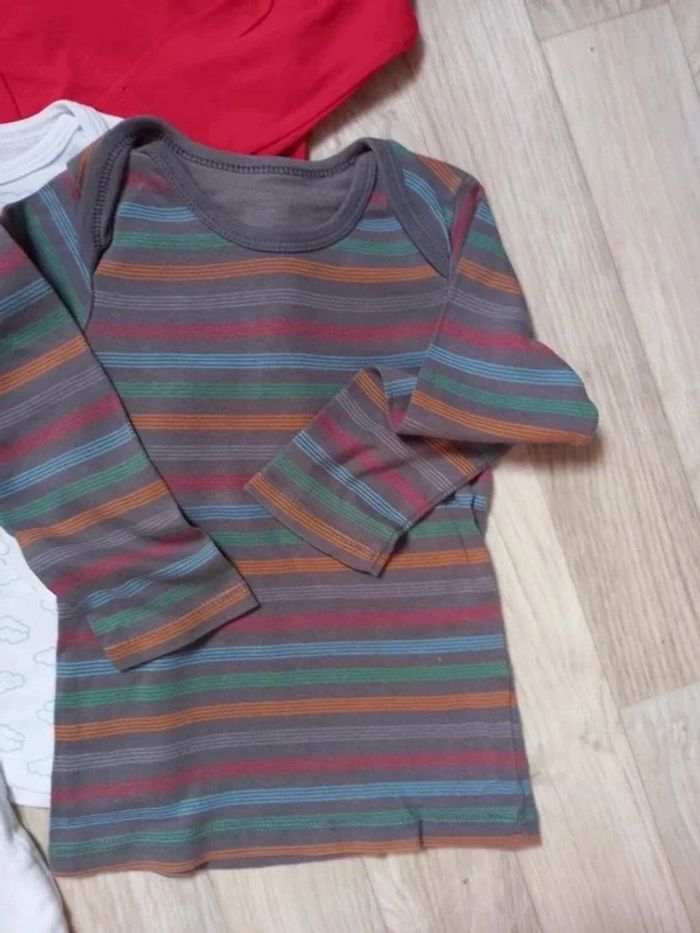 Lot de 10 tee-shirts de corps - photo numéro 2