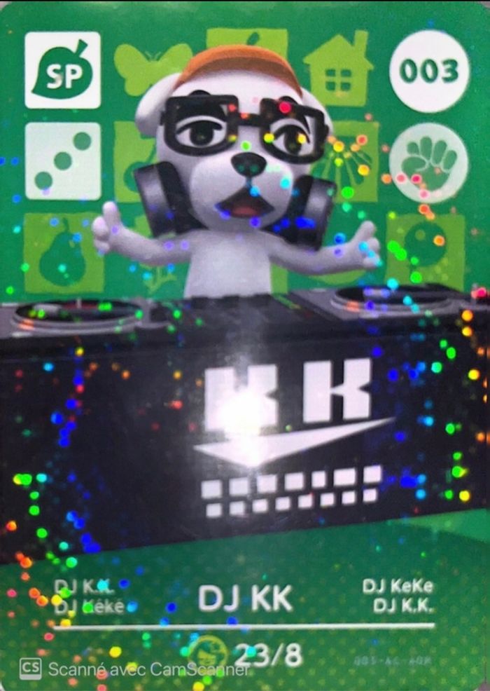 Carte animal crossing