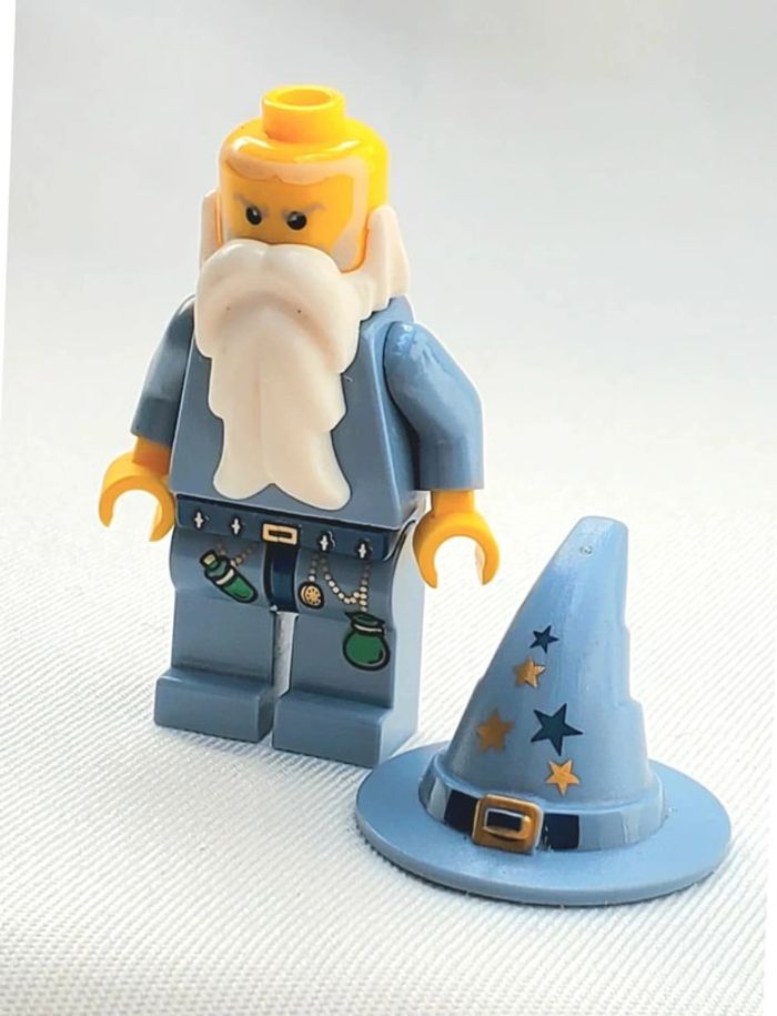 Figurine Lego Castle - Good Wizard - photo numéro 5