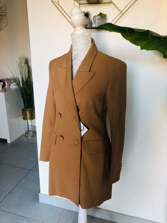 Blazer long Zara neuf taille S - photo numéro 5