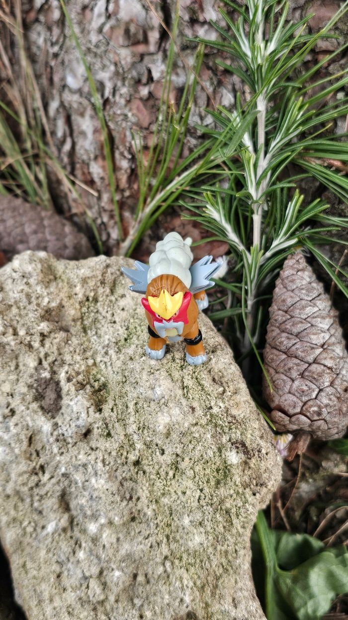 Super figurine Pokemon nintendo entei - photo numéro 1