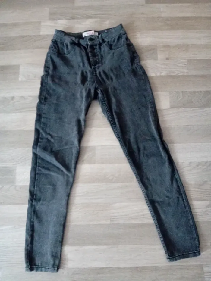 Jeans taille haute
