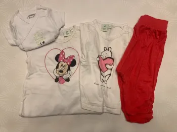 Lot mi-saison/été fille Disney 6m