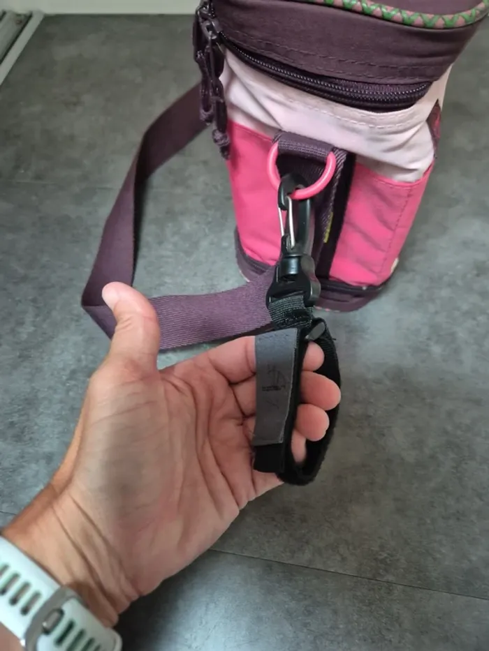 Sac à lunch isotherme pour enfants Lassig avec bandoulière réglable, motif petit faon - photo numéro 7