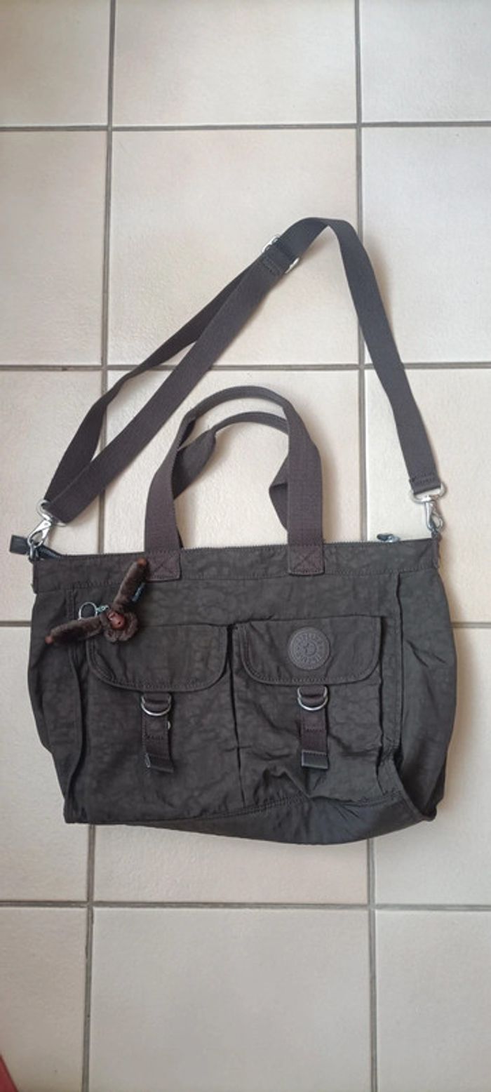 Grand sac à main Kipling avec son singe