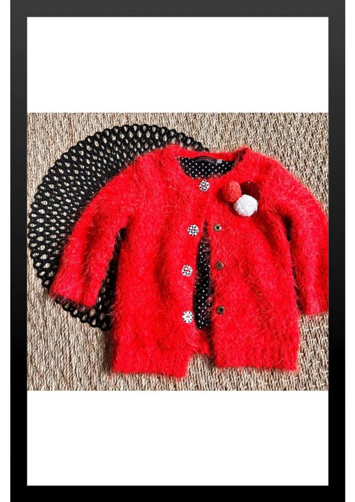 Gilet rouge catimini