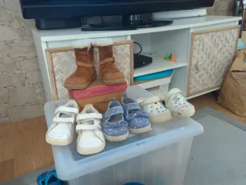 Lot chaussures été et toutes saisons 23