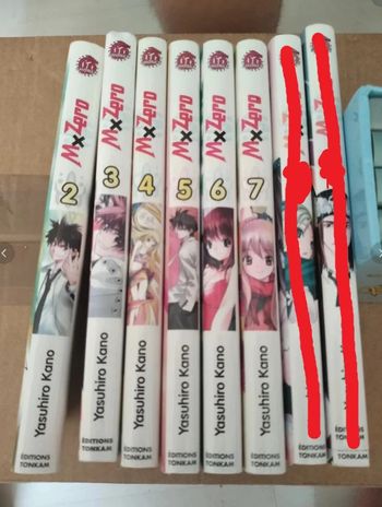 manga MxZero tome 2 à 7