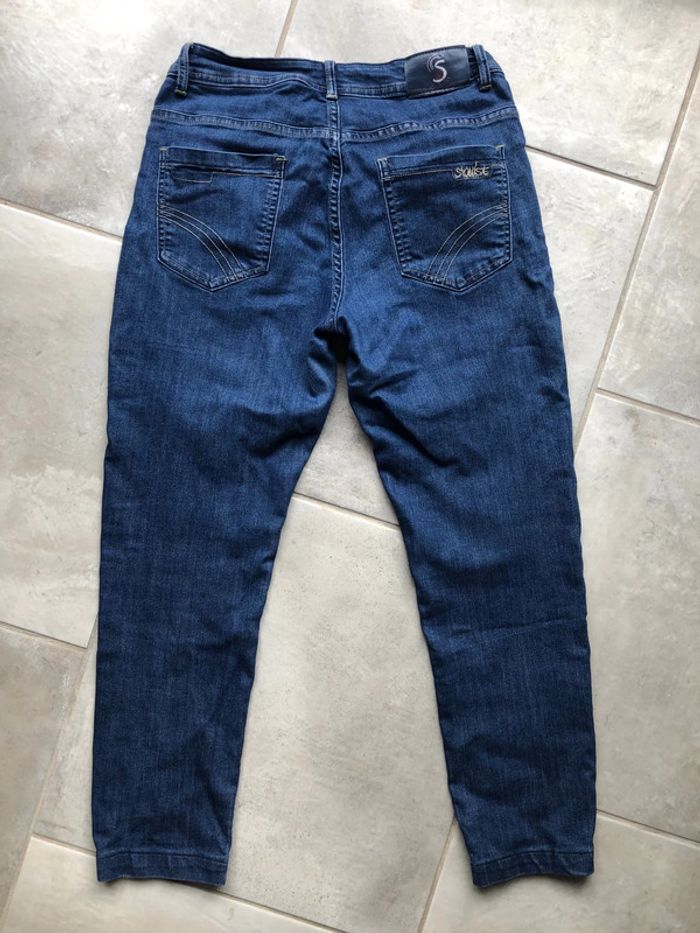 Pantalon jean jeans 3/4 pantacourt 7/8 taille 42 - photo numéro 6