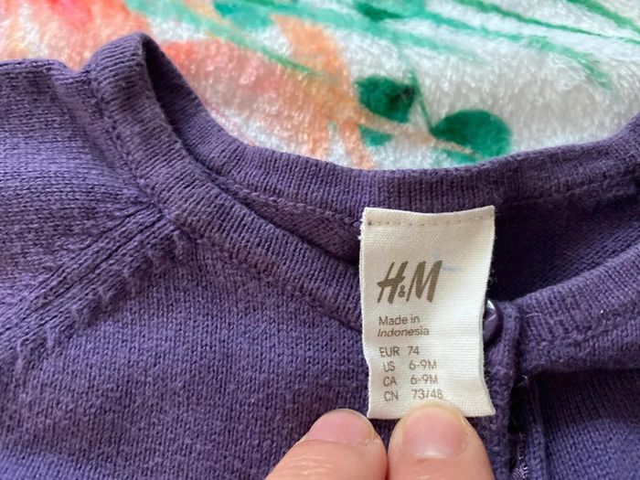 Lot de 2 pull/gilets 9 mois - photo numéro 6