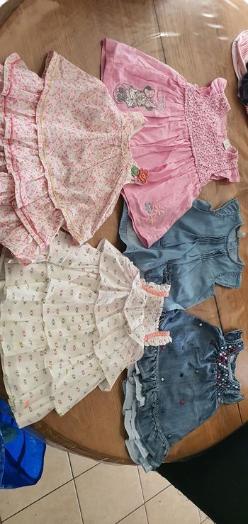 Lot robes 6mois