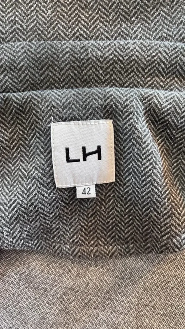 💕 blazer gris manche 3/4 #LH taille 42 - photo numéro 7