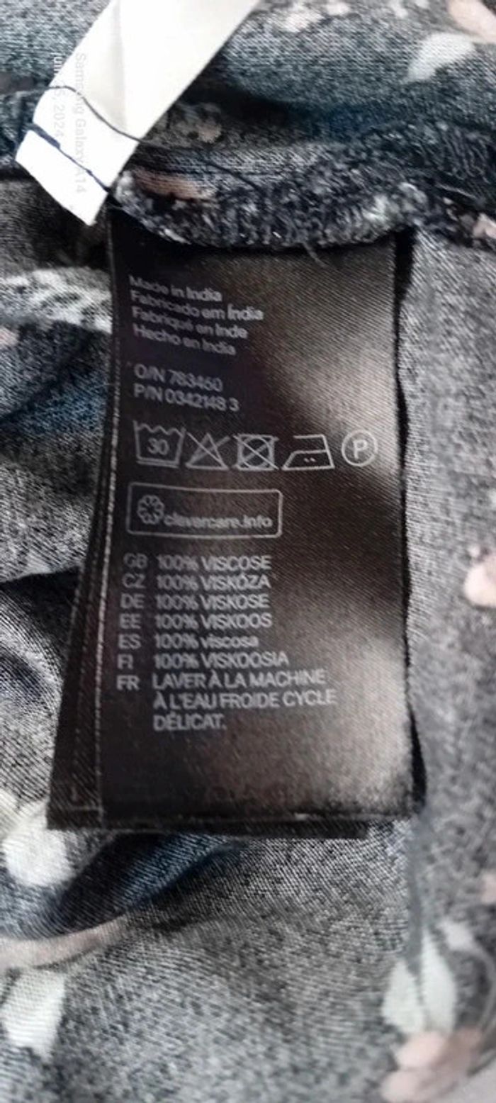 Blouse en viscose motif fleurs fille 152 cm L.O.G.G - photo numéro 16