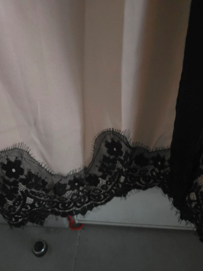 Kimono abaya avec dentelle taille L - photo numéro 6