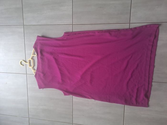 Robe mi longue violet Grain de Malice Taille 48 - photo numéro 8