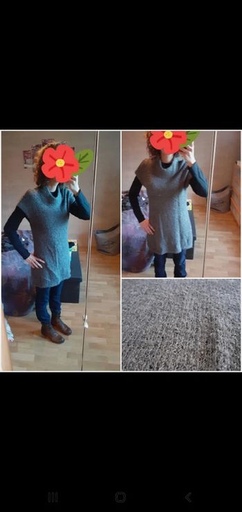 Robe pull mohair toute douce 👗 taille 2