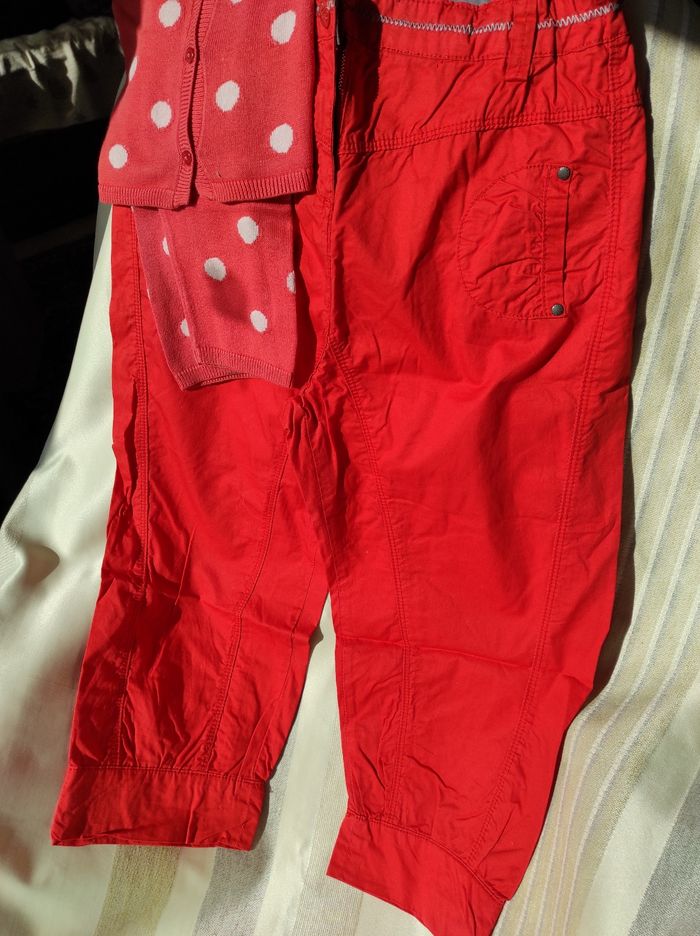 14 ans pantacourt coton Vertbaudet neuf - photo numéro 6