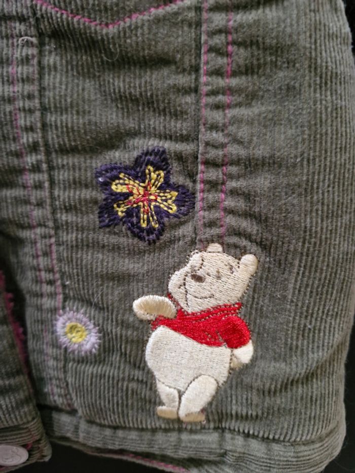 Manteau blouson velours chaud disney - photo numéro 4