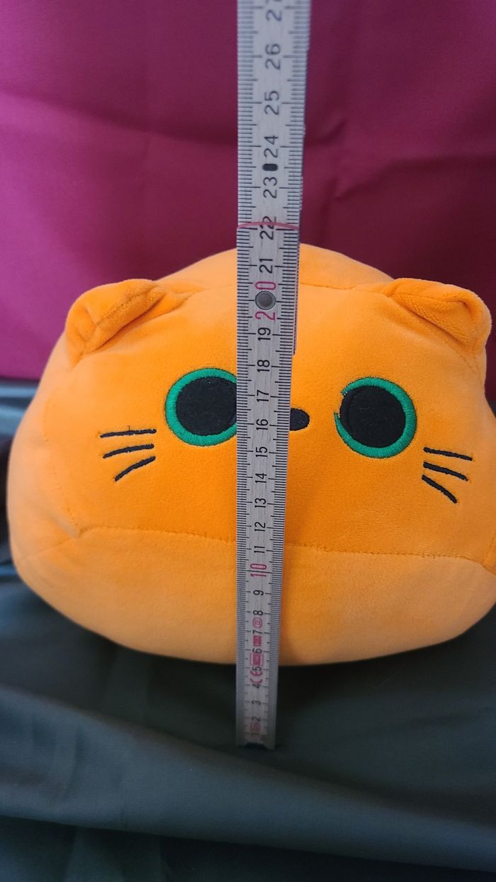 Coussin Chat en Peluche Félin douillet - photo numéro 2