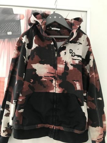 Veste gilet zippé à capuche Dolce & Gabbana 10 ans
