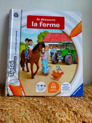 Livre tiptoi - Je découvre la ferme