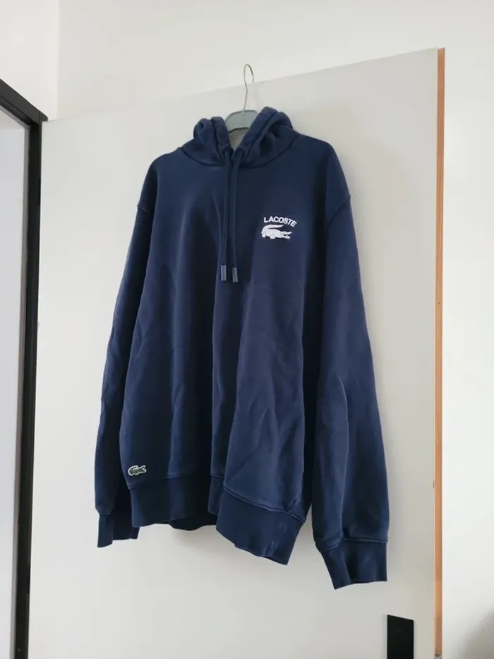 Sweat Lacoste bleu marine taille l