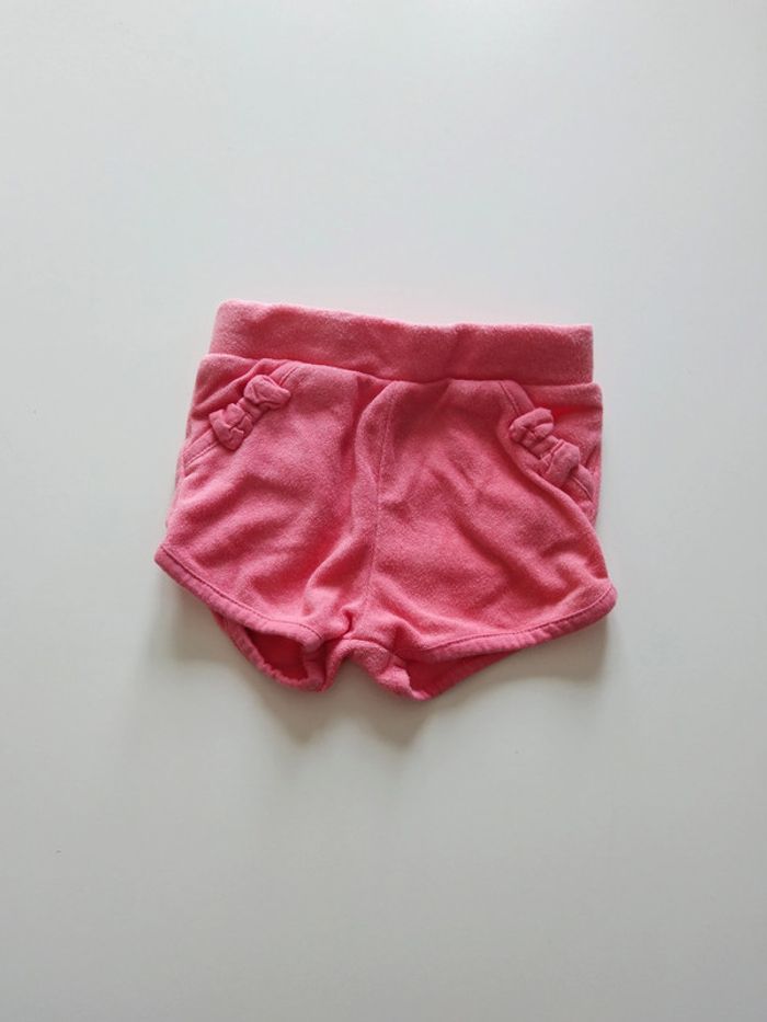 short en éponges rose orchestra fille 6 mois
