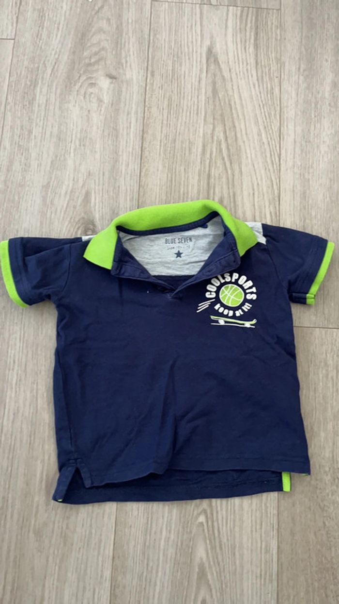 Polo manches courtes 4 ans