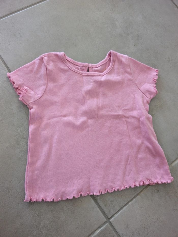T-shirt rose - photo numéro 2