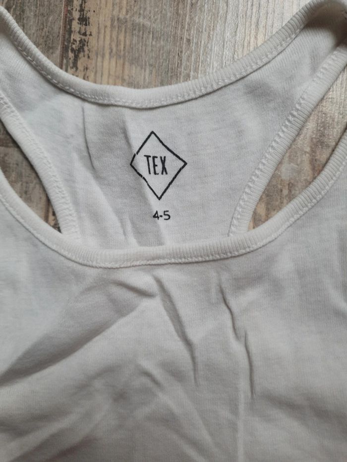 Débardeur blanc 4/5 ans - photo numéro 2