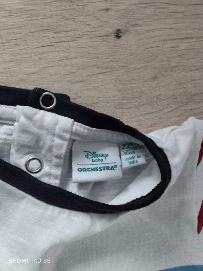 Tee-shirt Mickey manches longues 23 mois - photo numéro 2