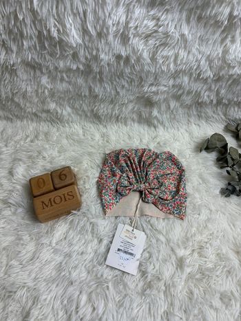 Chapeau turban Konges Slojd taille 6-9 mois