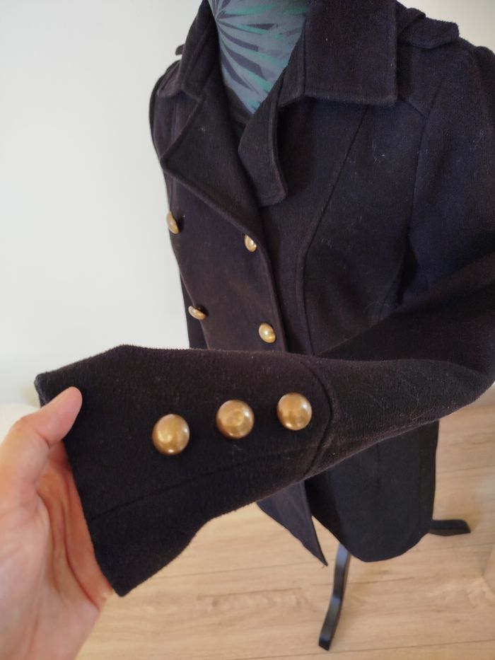 Manteau caban noir 38 - photo numéro 3