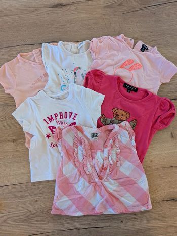 Lot de 6 t-shirts Taille 18 mois