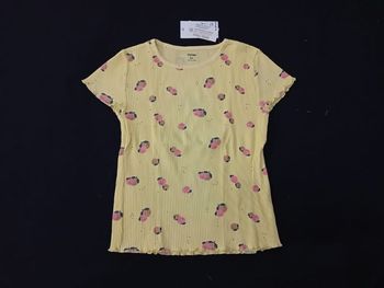 t-shirt jaune kiabi 8 ans neuf étiquette