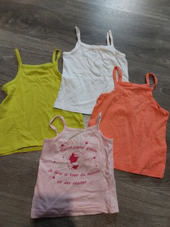 Mot débardeurs bebe