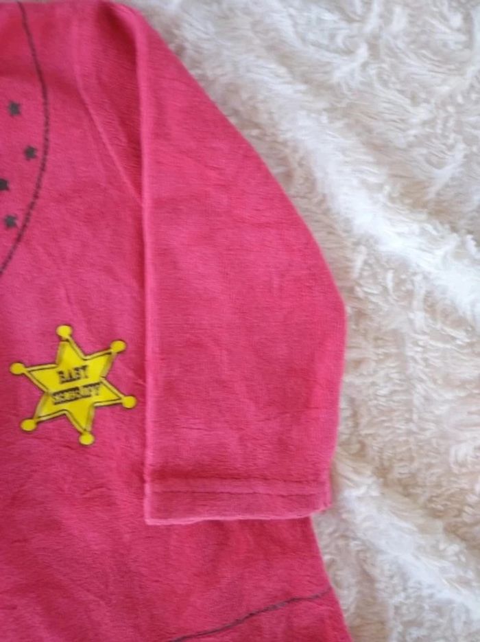 Pyjama grenouillère velours Garçon 9 mois Shérif - photo numéro 5