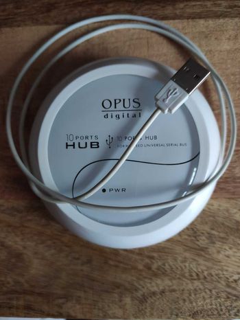 Hub Opus Digital 10 ports USB