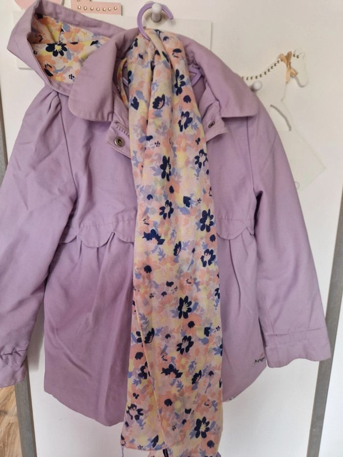 Veste 7 ans et foulard
