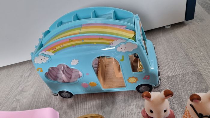 Lot Sylvanian Families carosse famille et bus - photo numéro 5