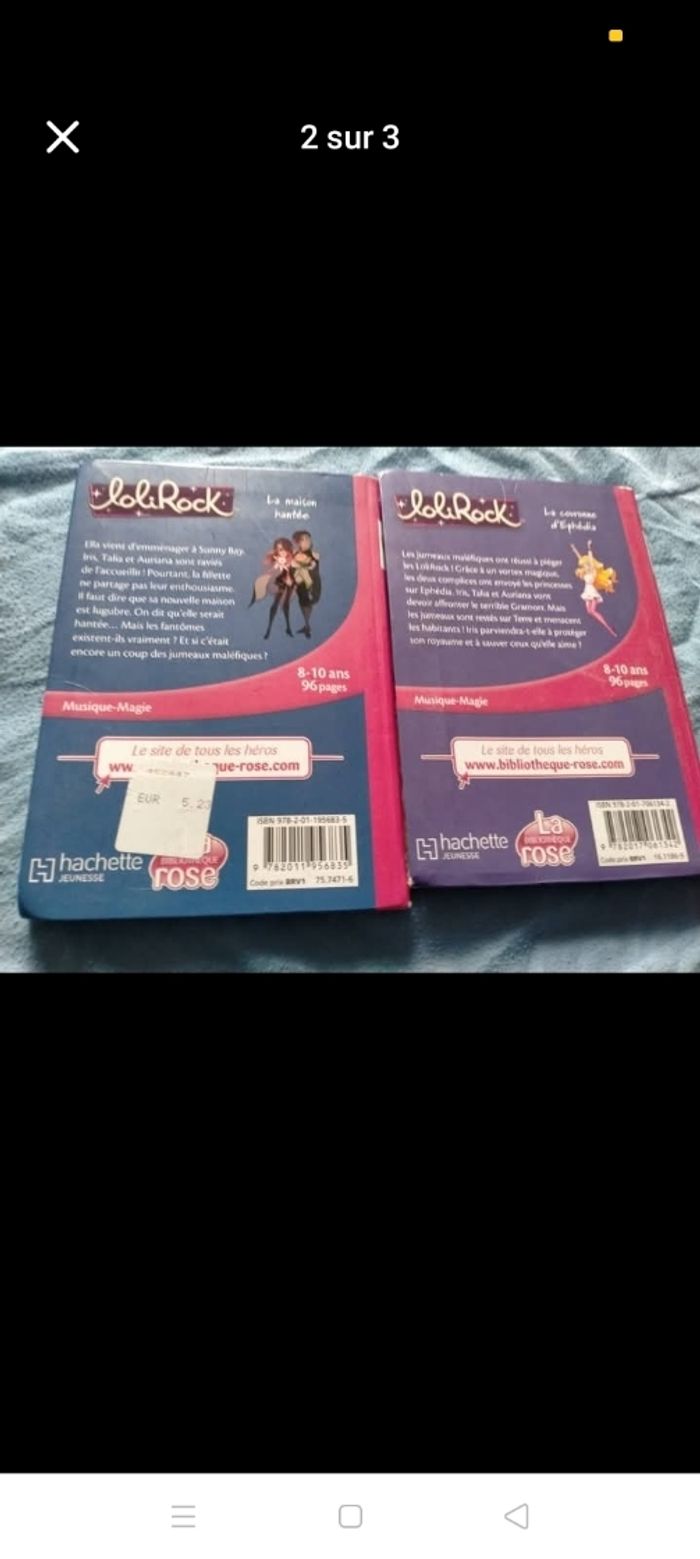 2 livres Lolirock - photo numéro 2