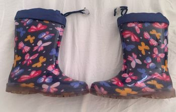 Bottes pluie papillons - photo numéro 2